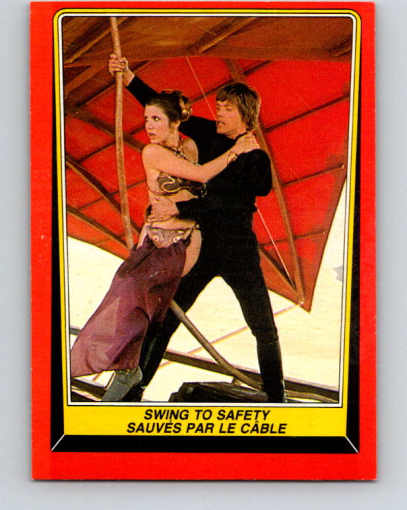 1983 OPC Star Wars Return Of The Jedi #53 Swing to Safety V42383