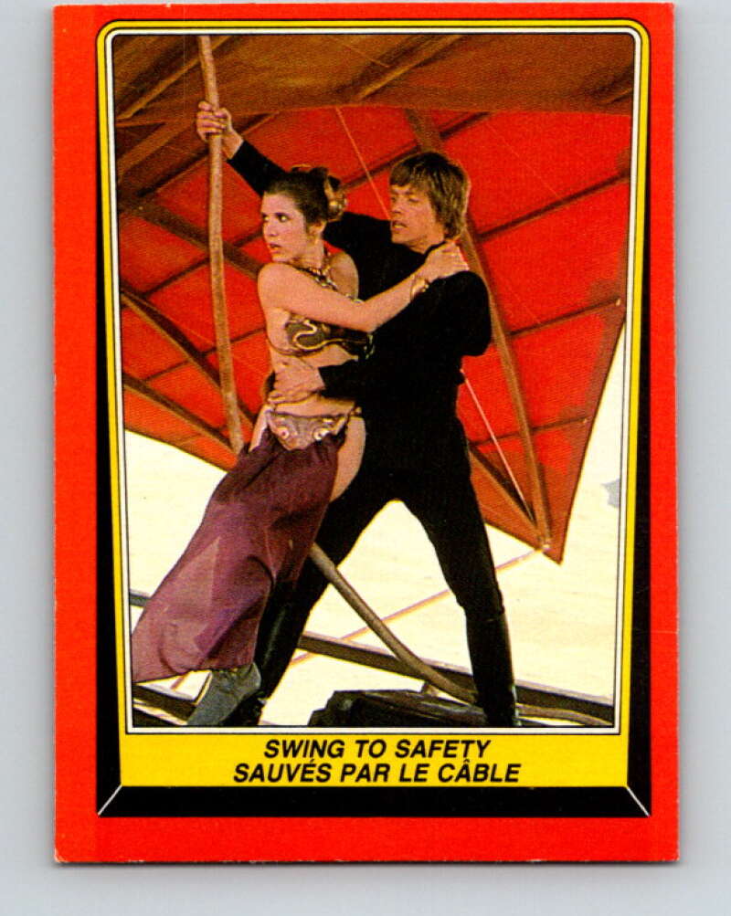1983 OPC Star Wars Return Of The Jedi #53 Swing to Safety V42384