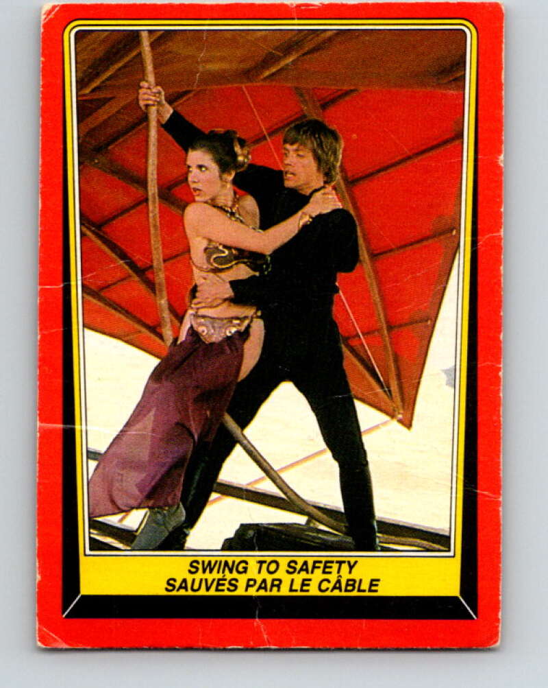1983 OPC Star Wars Return Of The Jedi #53 Swing to Safety V42386