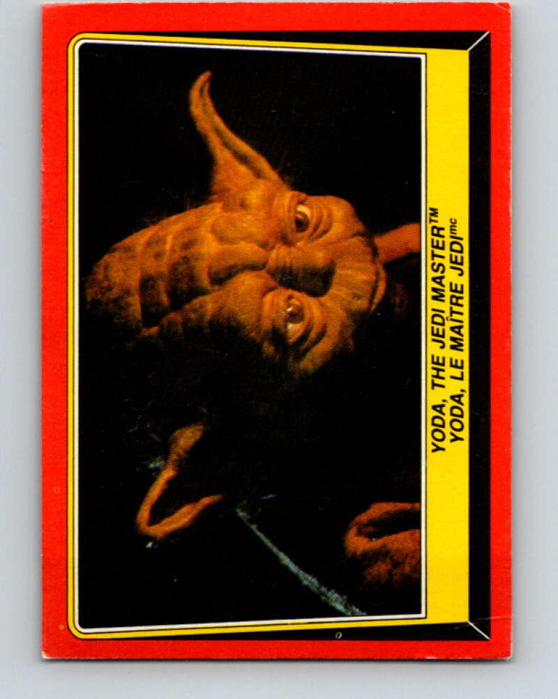 1983 OPC Star Wars Return Of The Jedi #58 Yoda/the Jedi Master V42407