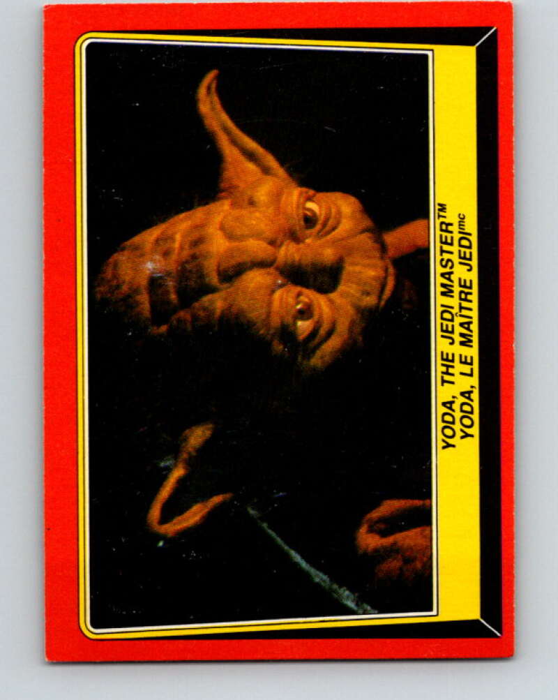 1983 OPC Star Wars Return Of The Jedi #58 Yoda/the Jedi Master V42408