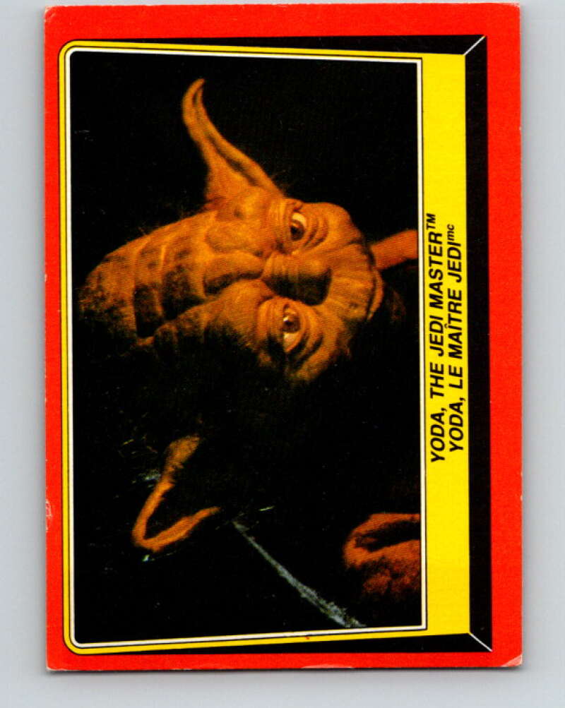 1983 OPC Star Wars Return Of The Jedi #58 Yoda/the Jedi Master V42409