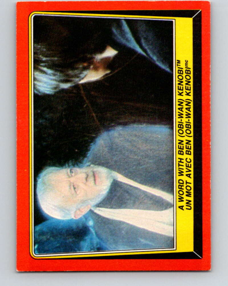 1983 OPC Star Wars Return Of The Jedi #59 A Word with Ben Obi-Wan Kenobi V42412