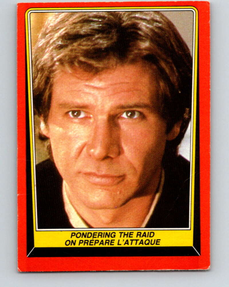 1983 OPC Star Wars Return Of The Jedi #62 Pondering the Raid V42429