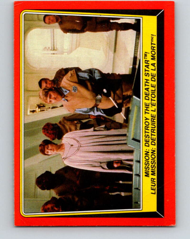 1983 OPC Star Wars Return Of The Jedi #63 Mission Destroy the Death Star V42431