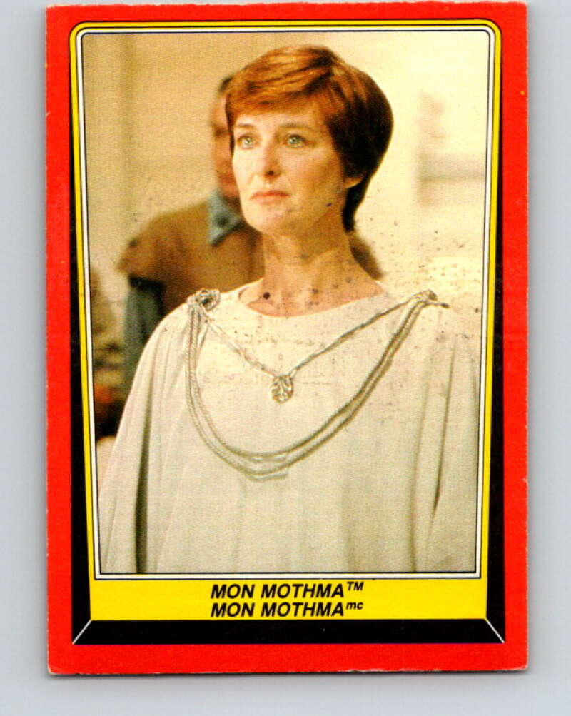 1983 OPC Star Wars Return Of The Jedi #64 Mon Mothma V42434