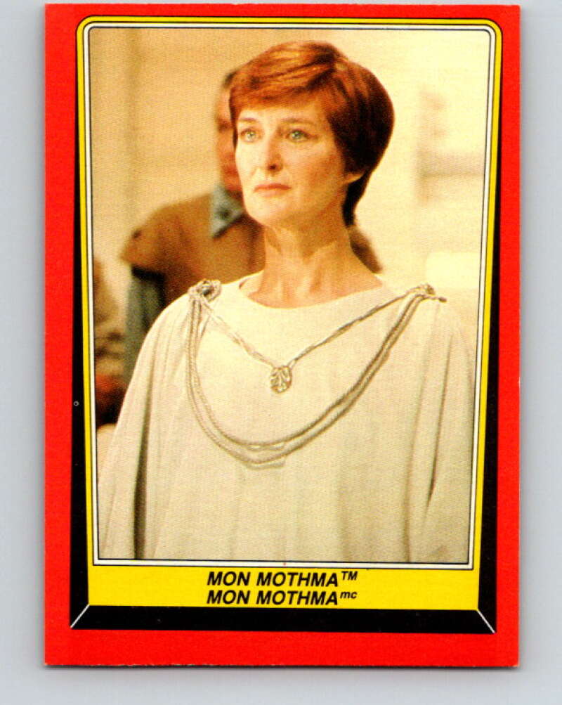 1983 OPC Star Wars Return Of The Jedi #64 Mon Mothma V42436