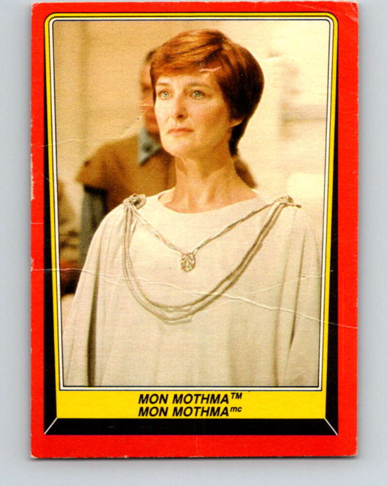 1983 OPC Star Wars Return Of The Jedi #64 Mon Mothma V42438