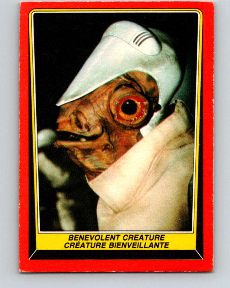 1983 OPC Star Wars Return Of The Jedi #66 Benevolent Creature V42444