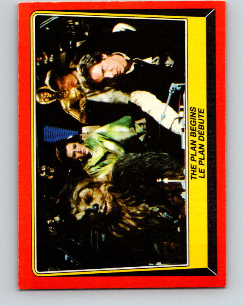 1983 OPC Star Wars Return Of The Jedi #67 The Plan Begins V42449