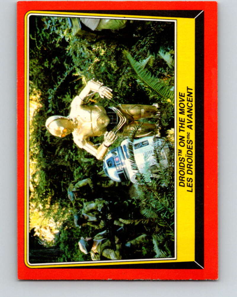 1983 OPC Star Wars Return Of The Jedi #69 Droids on the Move V42458
