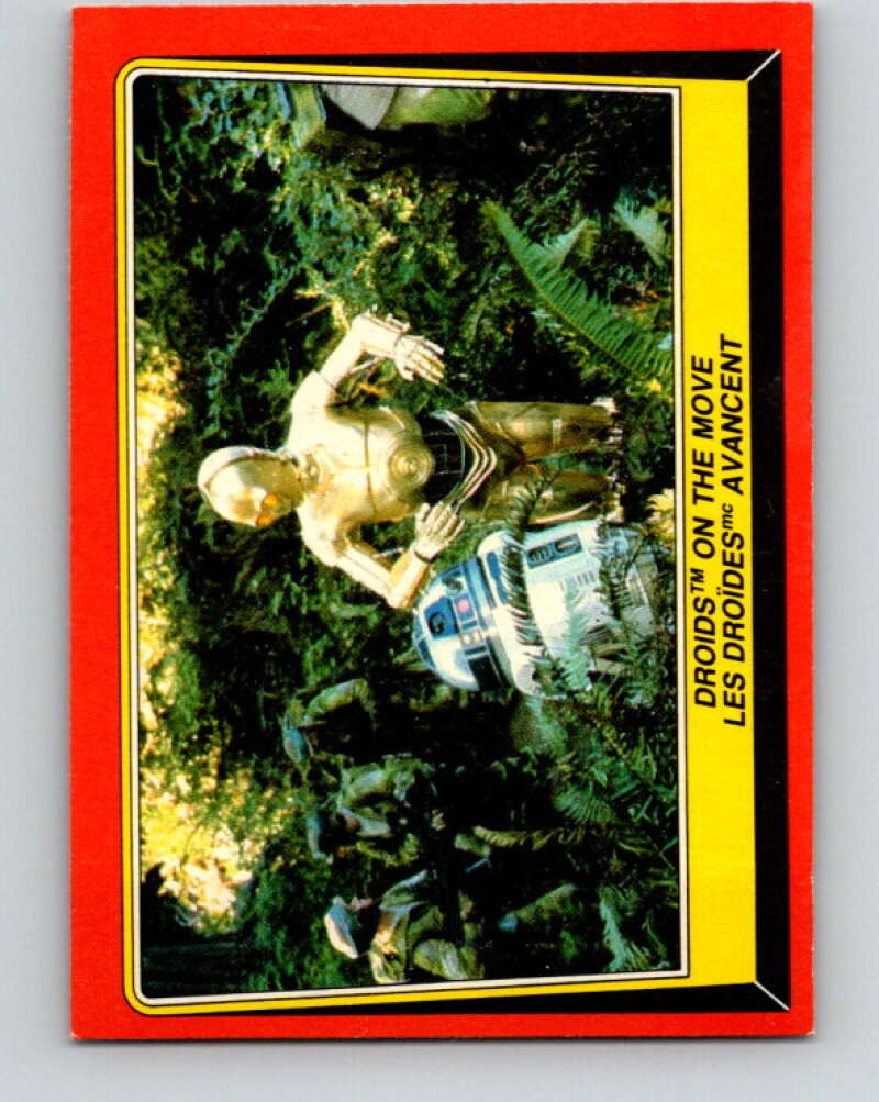 1983 OPC Star Wars Return Of The Jedi #69 Droids on the Move V42459