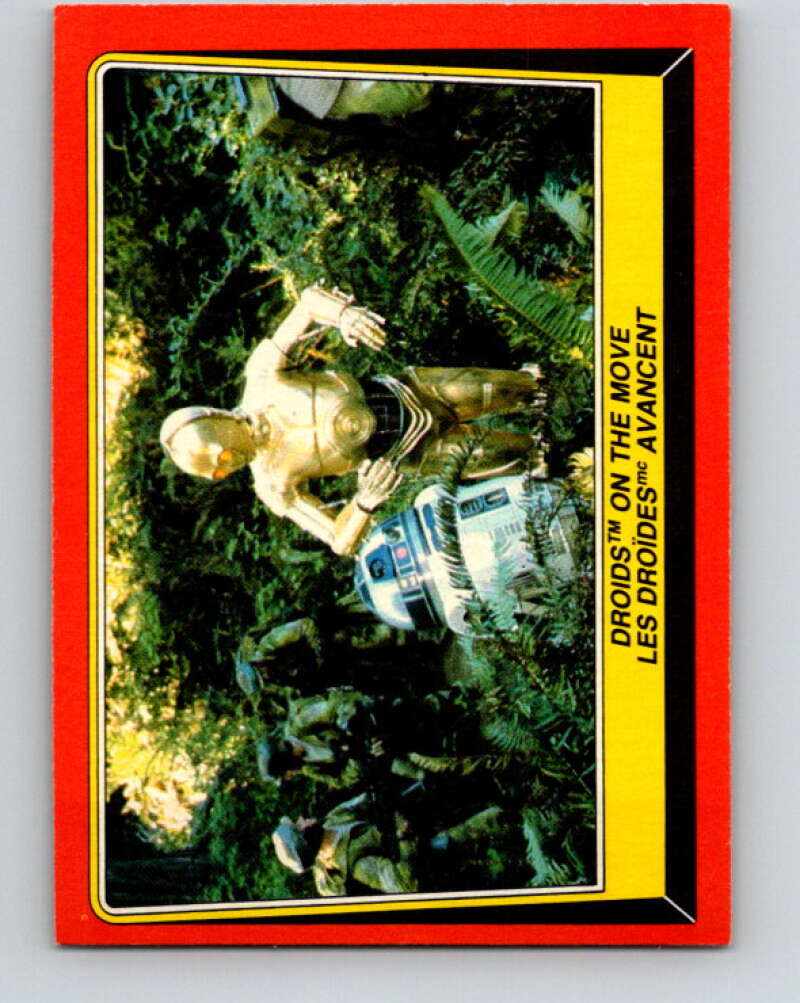1983 OPC Star Wars Return Of The Jedi #69 Droids on the Move V42460