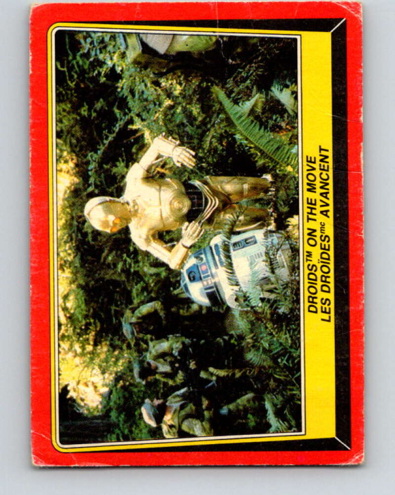 1983 OPC Star Wars Return Of The Jedi #69 Droids on the Move V42461