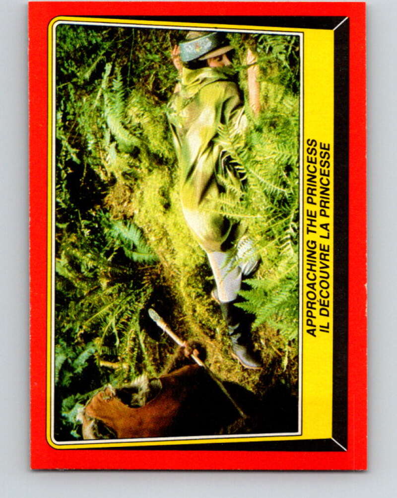 1983 OPC Star Wars Return Of The Jedi #71 Approaching the Princess V42470