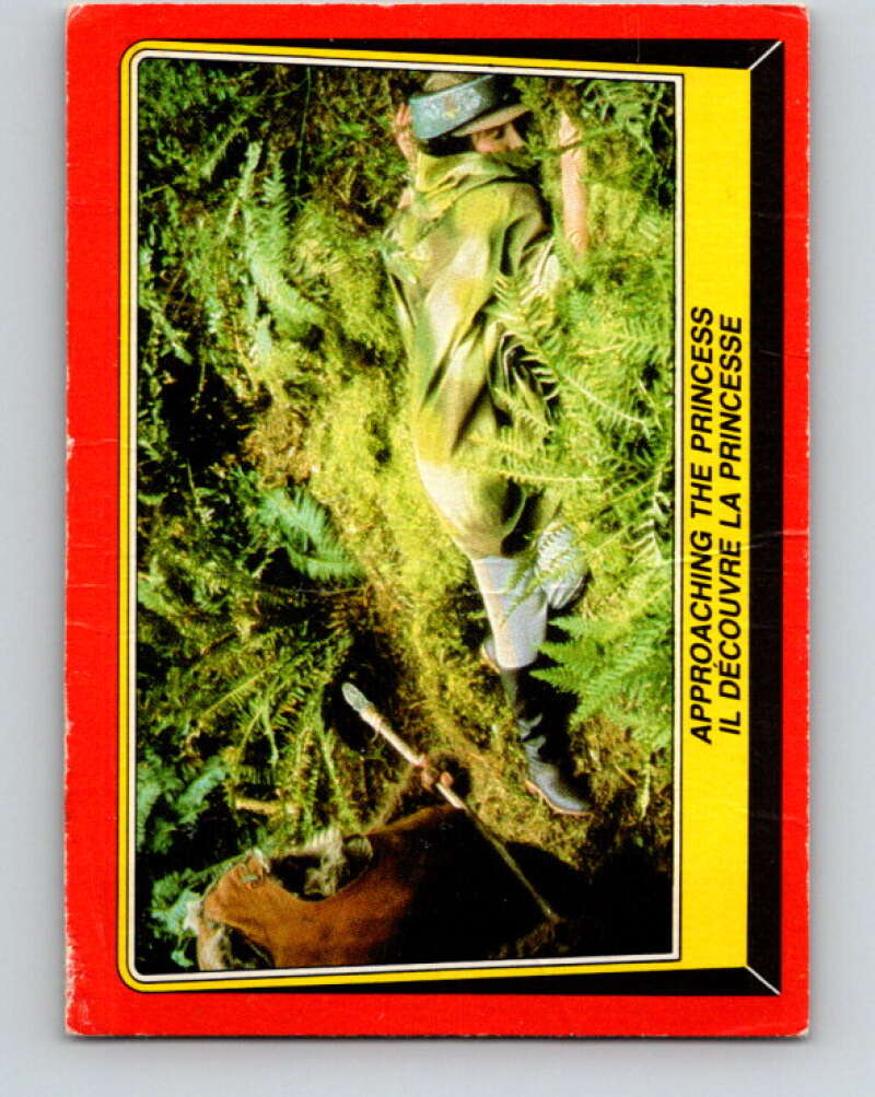1983 OPC Star Wars Return Of The Jedi #71 Approaching the Princess V42471