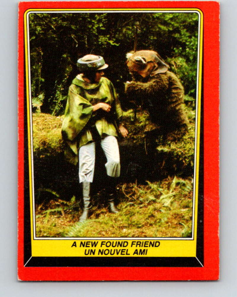 1983 OPC Star Wars Return Of The Jedi #72 A New Found Friend V42473