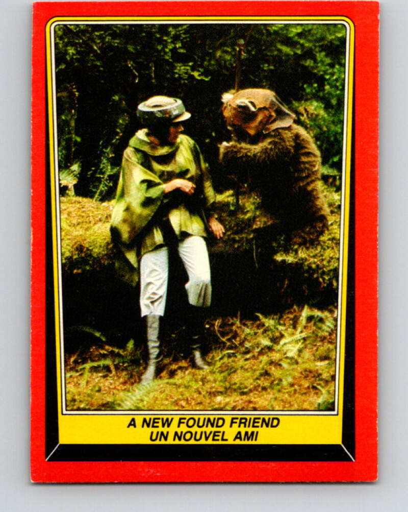 1983 OPC Star Wars Return Of The Jedi #72 A New Found Friend V42475