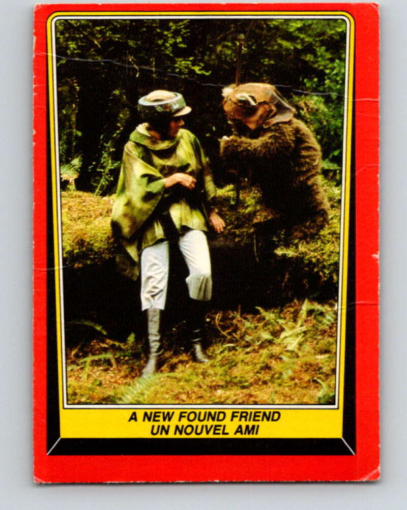 1983 OPC Star Wars Return Of The Jedi #72 A New Found Friend V42478