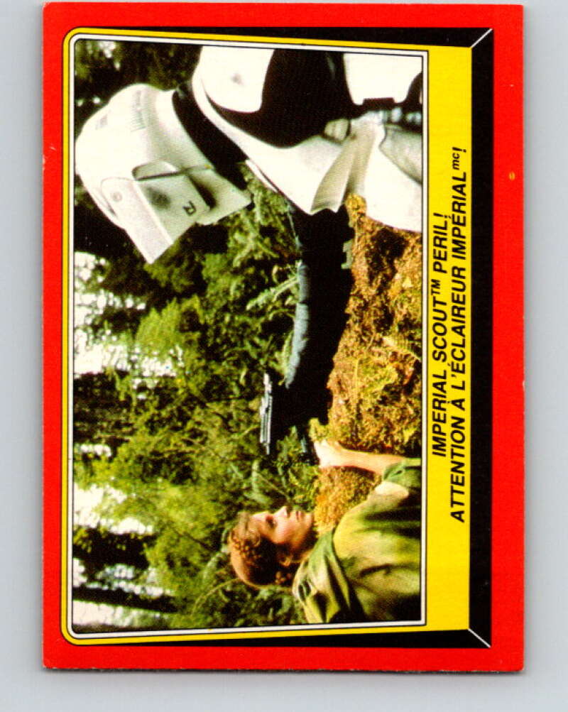 1983 OPC Star Wars Return Of The Jedi #75 Imperial Scout Peril V42485