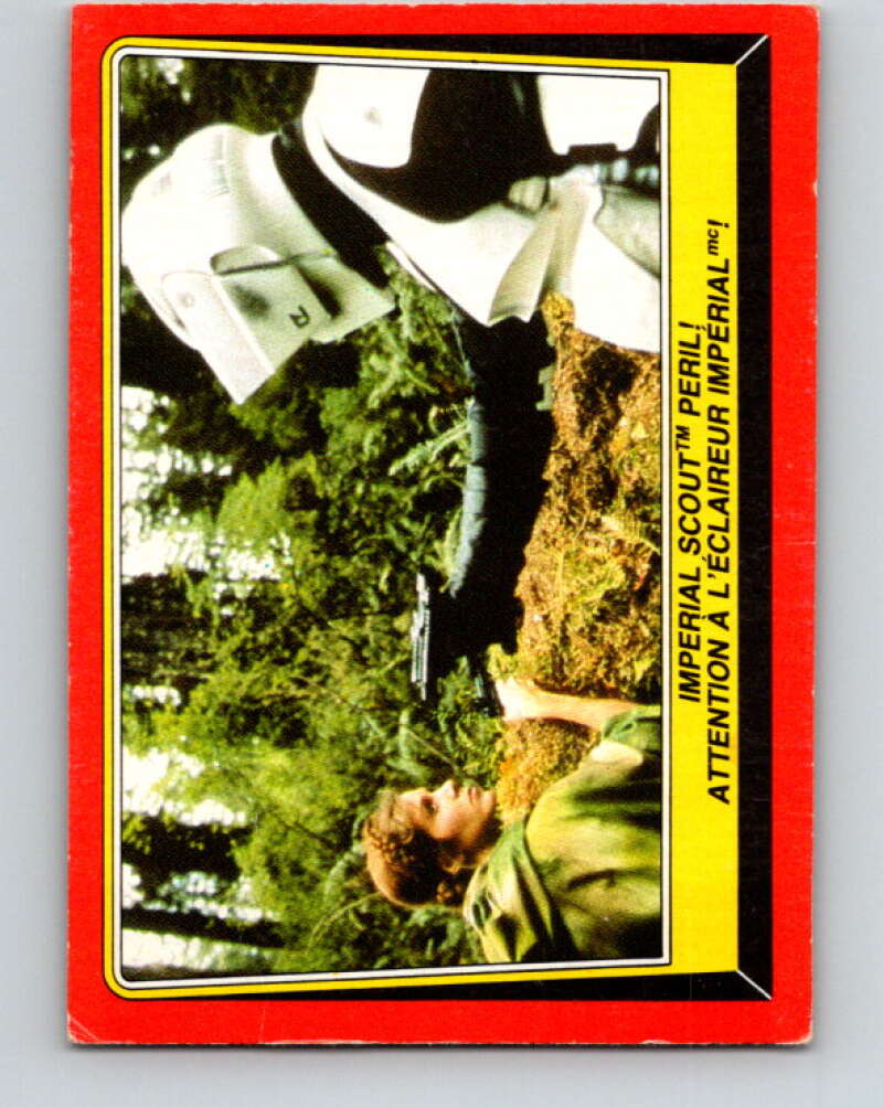 1983 OPC Star Wars Return Of The Jedi #75 Imperial Scout Peril V42486