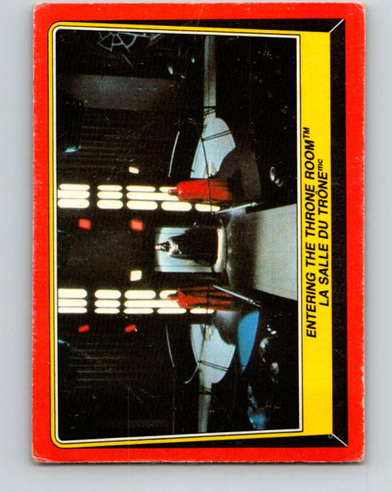 1983 OPC Star Wars Return Of The Jedi #76 Entering the Throne Room V42489