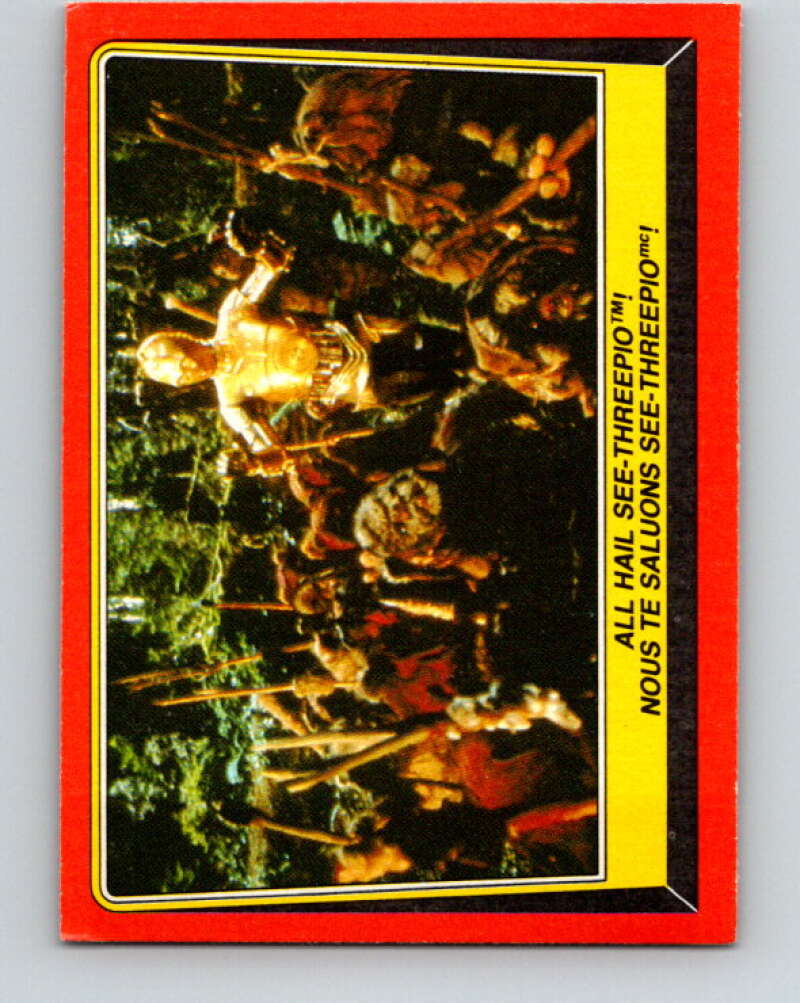 1983 OPC Star Wars Return Of The Jedi #80 All Hail See-Threepio V42503