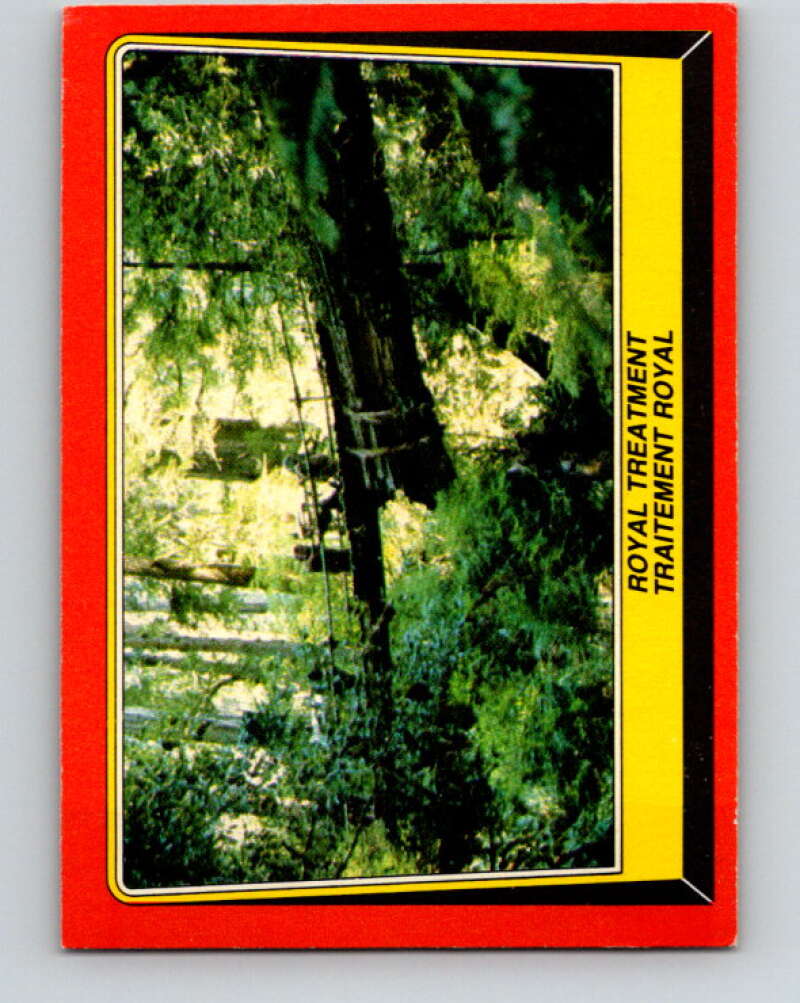 1983 OPC Star Wars Return Of The Jedi #81 Royal Treatment V42511
