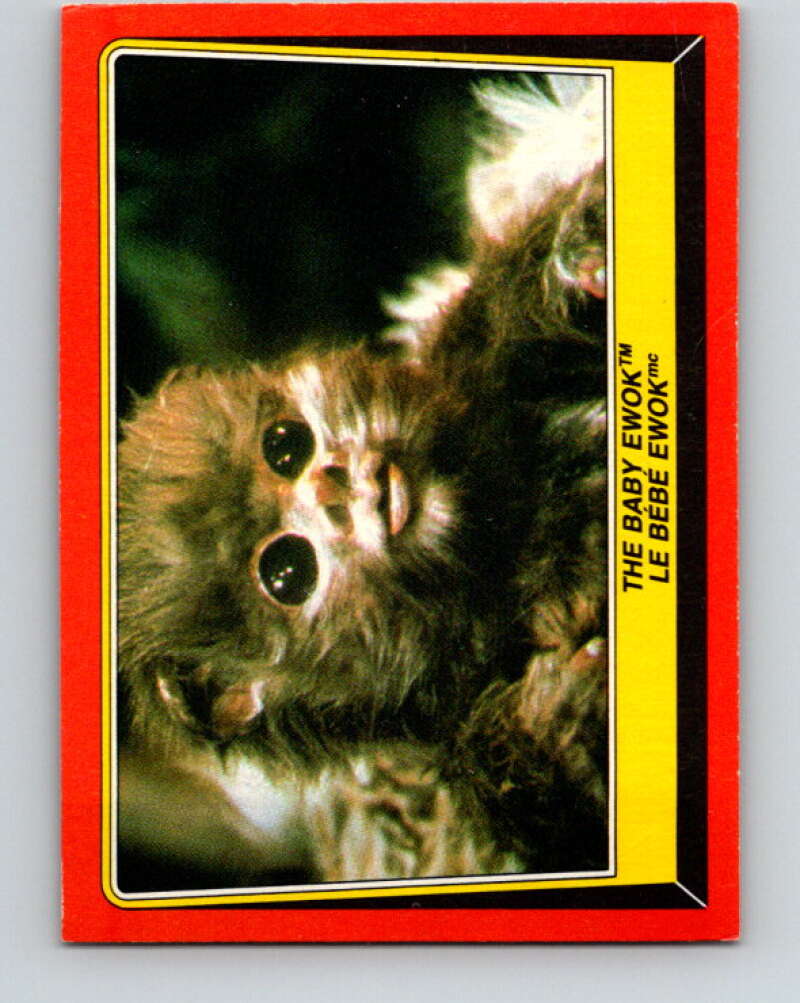 1983 OPC Star Wars Return Of The Jedi #88 The Baby Ewok V42533
