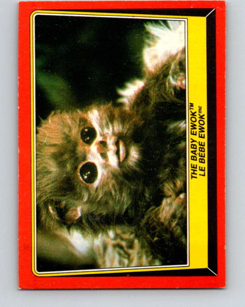 1983 OPC Star Wars Return Of The Jedi #88 The Baby Ewok V42535
