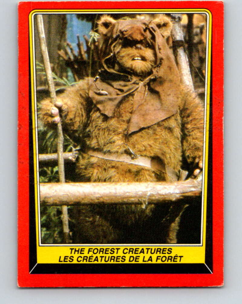 1983 OPC Star Wars Return Of The Jedi #89 The Forest Creatures V42539