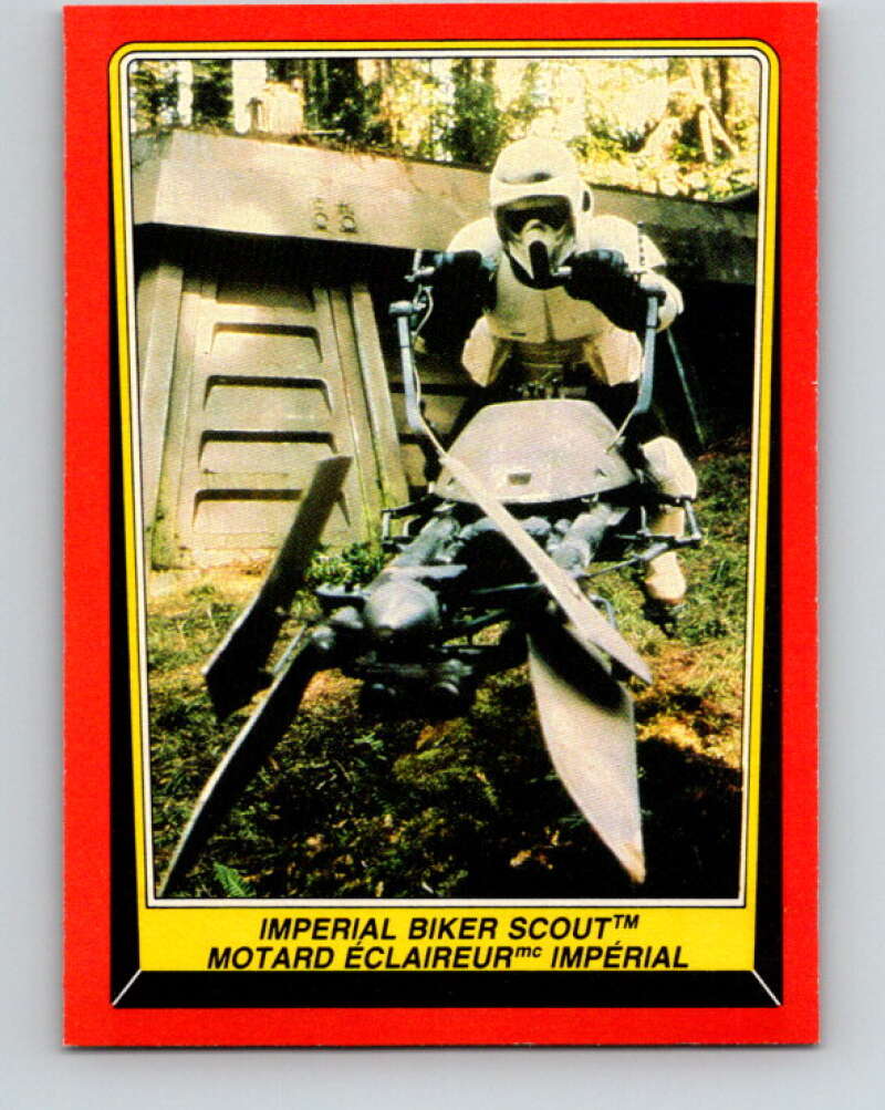 1983 OPC Star Wars Return Of The Jedi #96 Imperial Biker Scout V42561