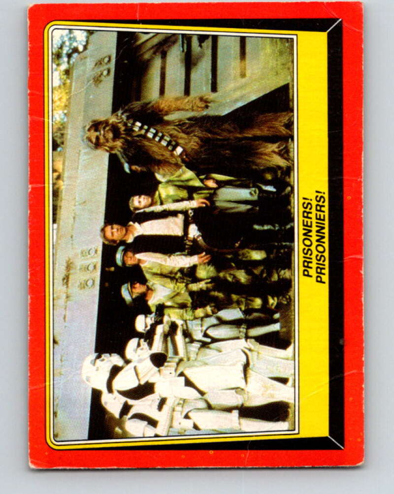1983 OPC Star Wars Return Of The Jedi #104 Prisoners V42607