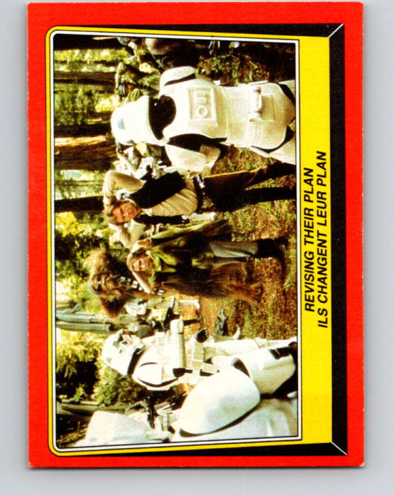 1983 OPC Star Wars Return Of The Jedi #105 Revisiting Their Plan V42614