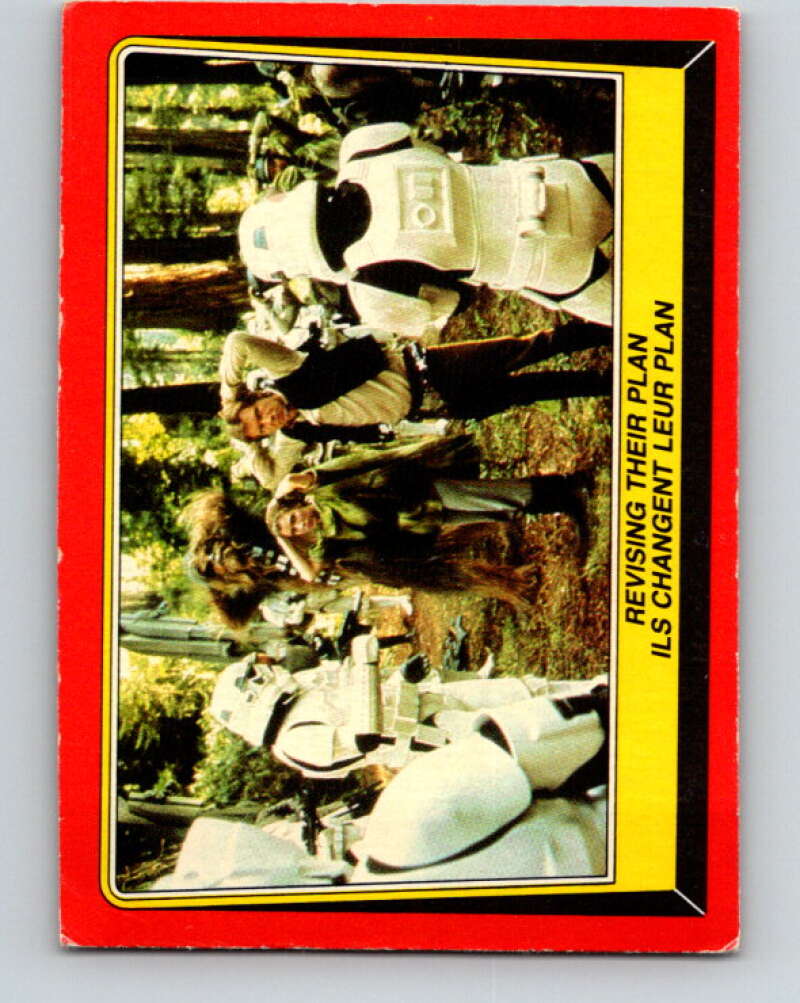 1983 OPC Star Wars Return Of The Jedi #105 Revisiting Their Plan V42616