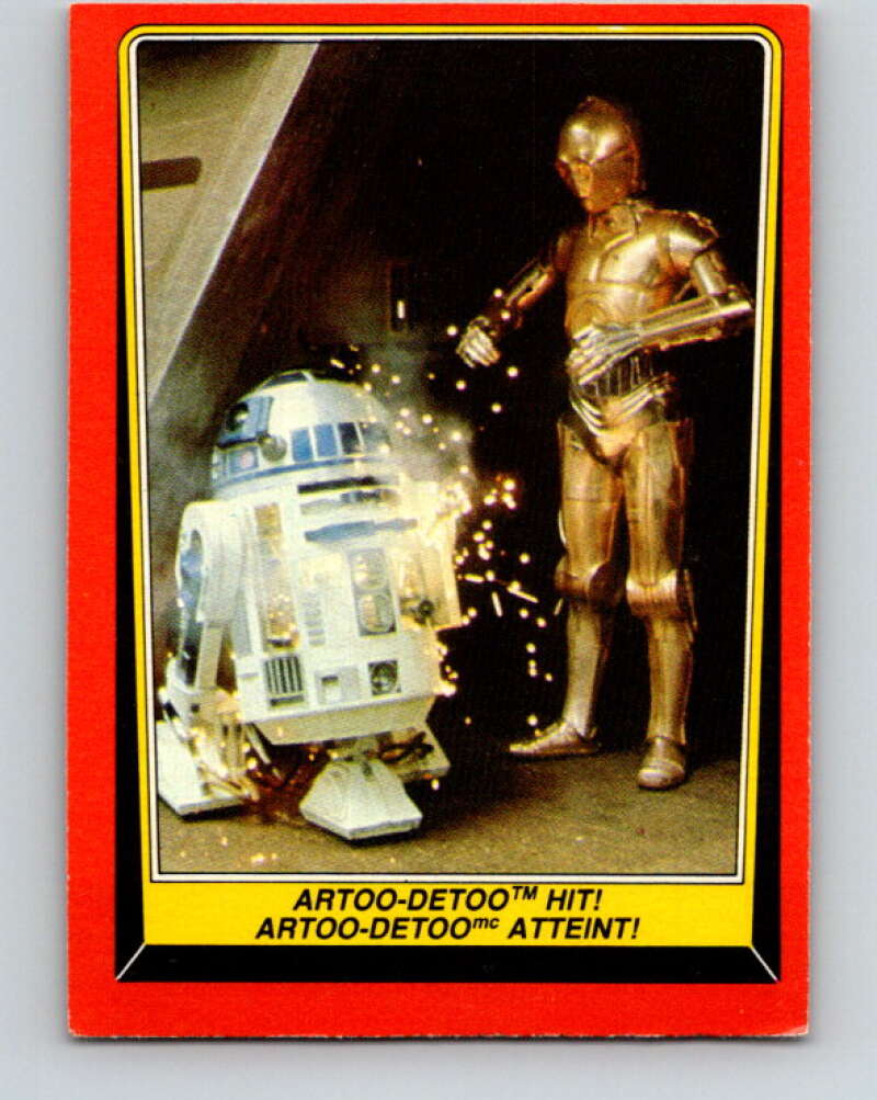 1983 OPC Star Wars Return Of The Jedi #109 Artoo-Detoo Hit V42627