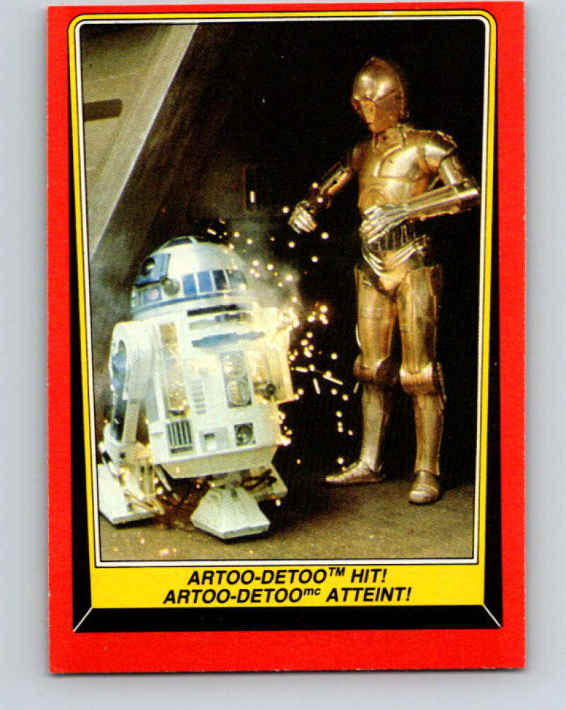 1983 OPC Star Wars Return Of The Jedi #109 Artoo-Detoo Hit V42628
