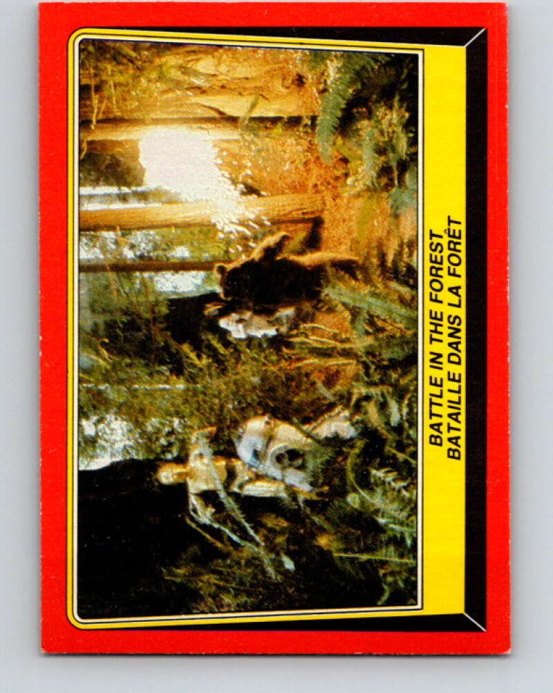 1983 OPC Star Wars Return Of The Jedi #112 Battle in the Forest V42640