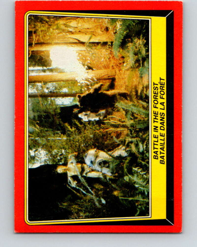 1983 OPC Star Wars Return Of The Jedi #112 Battle in the Forest V42642