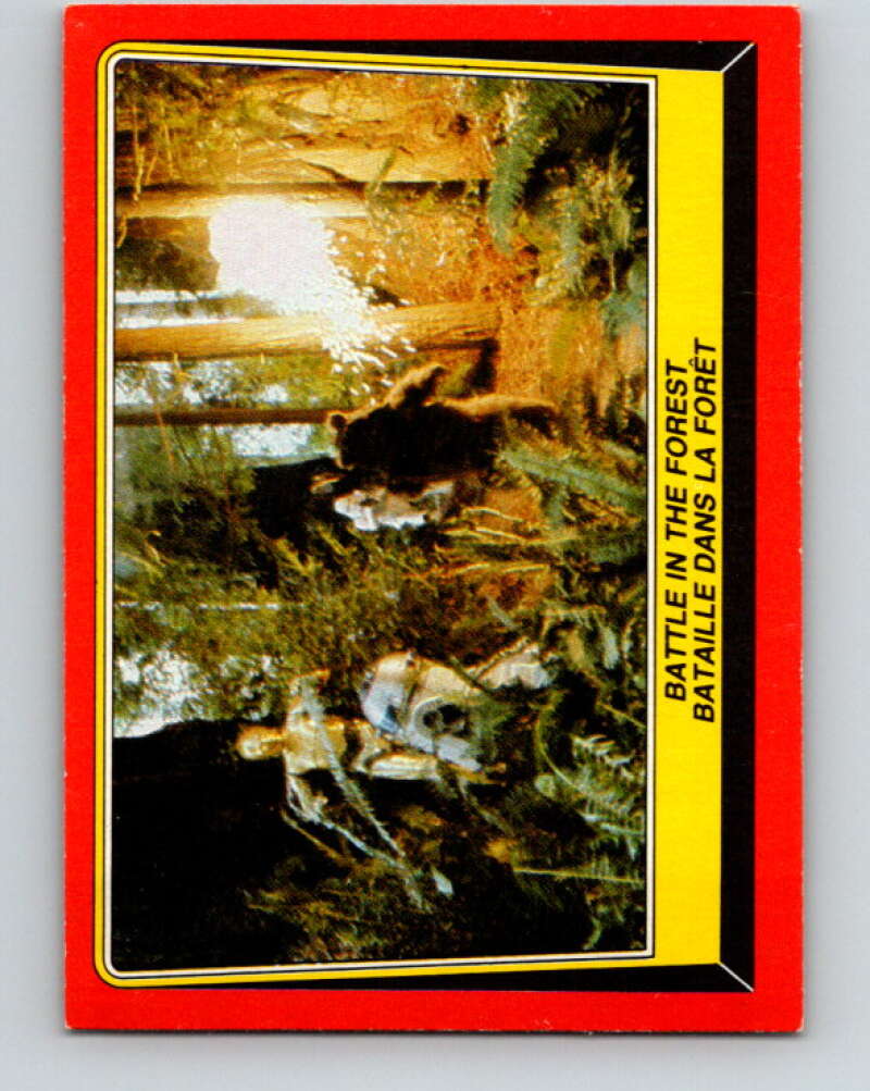 1983 OPC Star Wars Return Of The Jedi #112 Battle in the Forest V42643