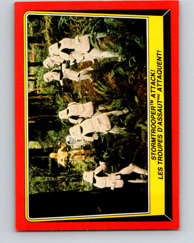 1983 OPC Star Wars Return Of The Jedi #113 Stormtrooper Attack V42646