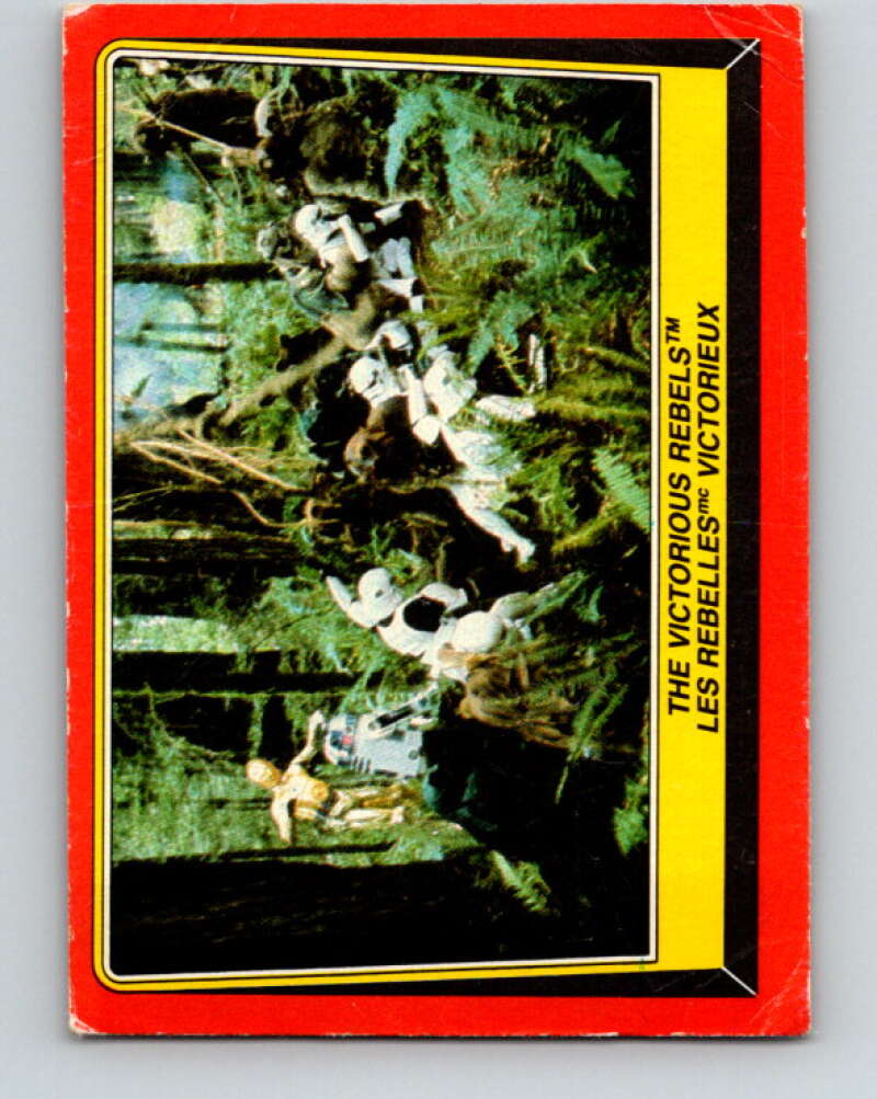 1983 OPC Star Wars Return Of The Jedi #114 The Victorious Rebels V42649