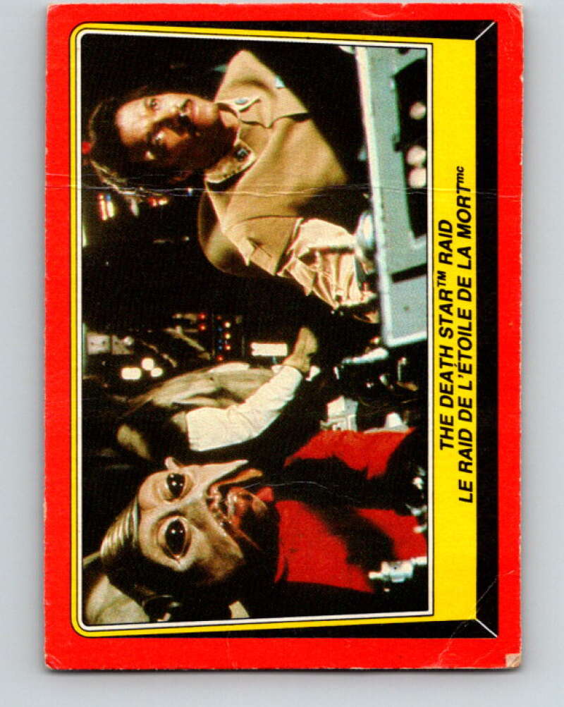 1983 OPC Star Wars Return Of The Jedi #123 The Death Star Raid V42686