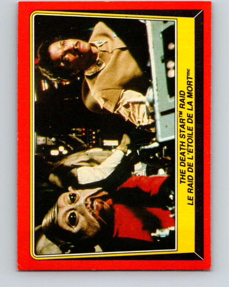 1983 OPC Star Wars Return Of The Jedi #123 The Death Star Raid V42687