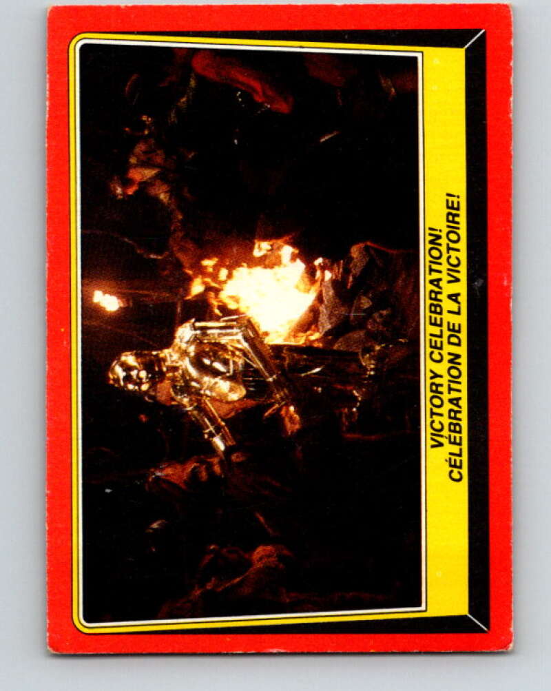 1983 OPC Star Wars Return Of The Jedi #126 Victory Celebration V42699