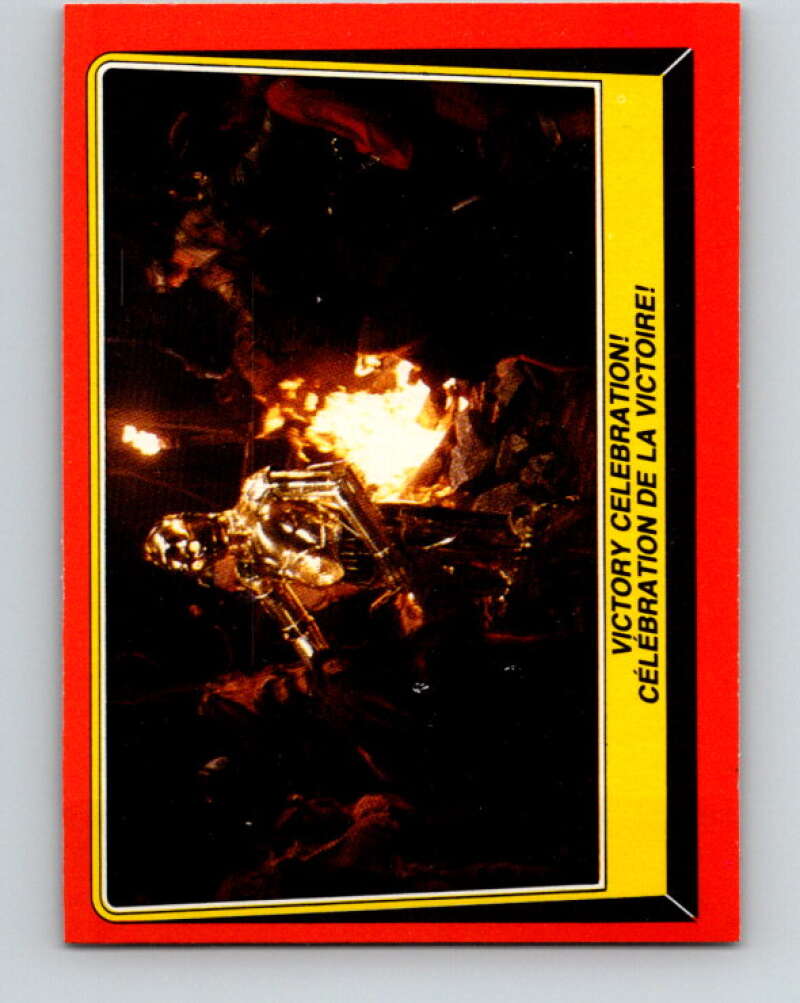 1983 OPC Star Wars Return Of The Jedi #126 Victory Celebration V42700