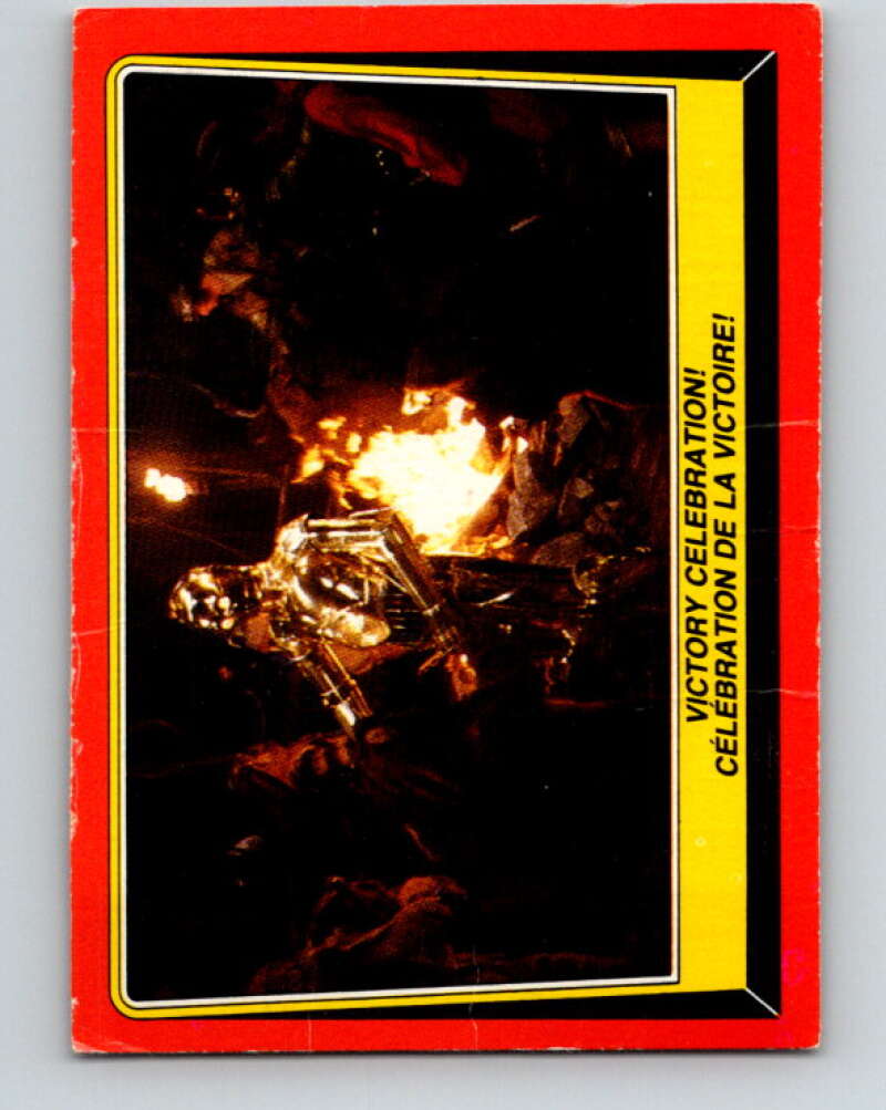 1983 OPC Star Wars Return Of The Jedi #126 Victory Celebration V42702