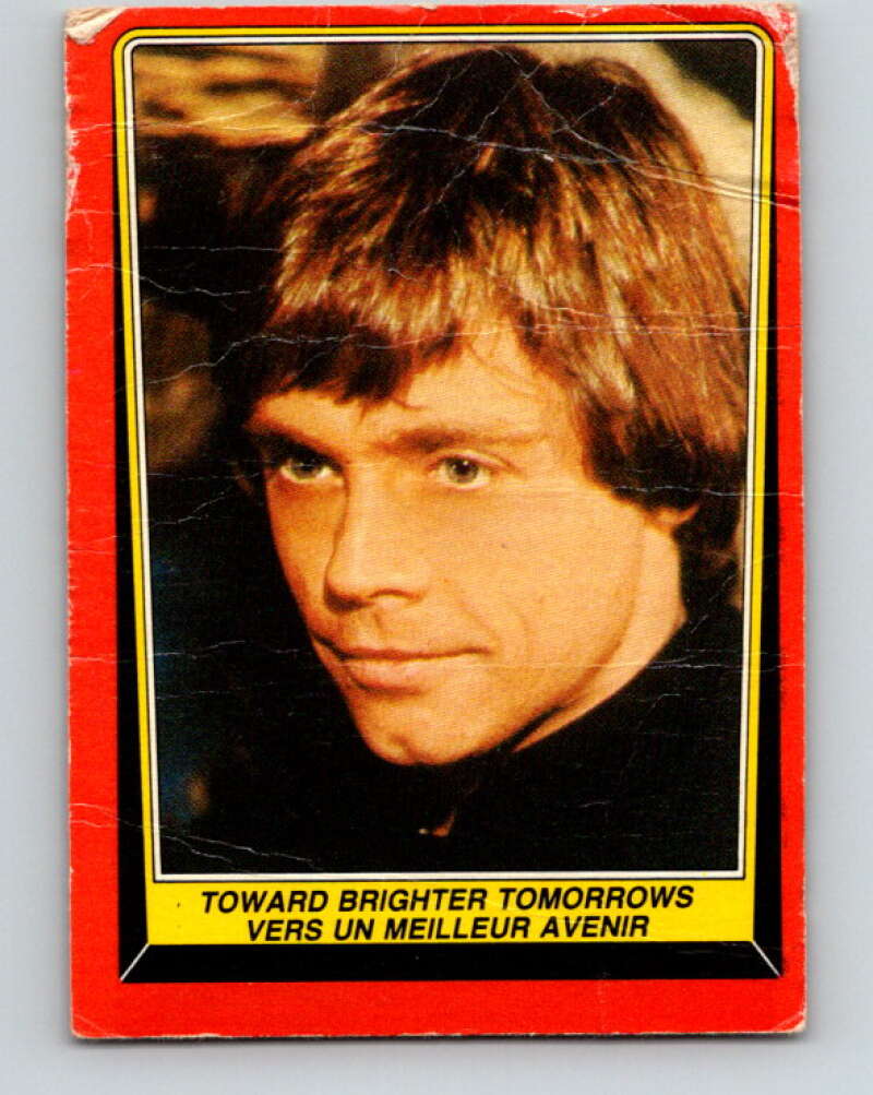 1983 OPC Star Wars Return Of The Jedi #130 Toward Brighter Tomorrow V42722