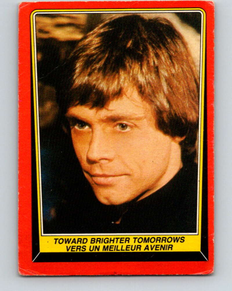 1983 OPC Star Wars Return Of The Jedi #130 Toward Brighter Tomorrow V42723