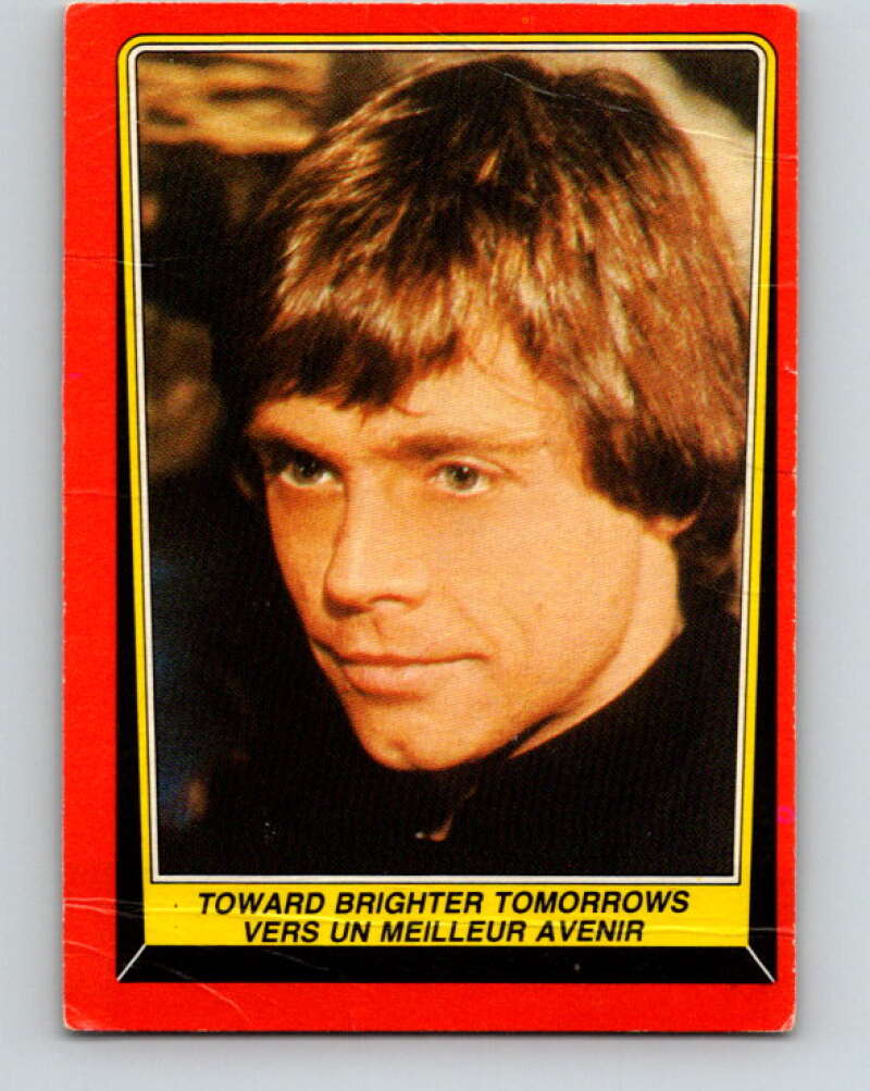 1983 OPC Star Wars Return Of The Jedi #130 Toward Brighter Tomorrow V42724
